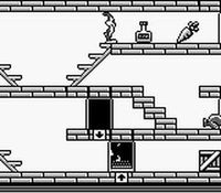 une photo d'Ã©cran de Bugs Bunny Crazy Castle sur Nintendo Game Boy
